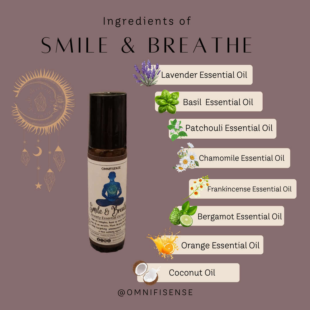 Smile & Breathe ( Roll-on for Anxiety) 10ml
