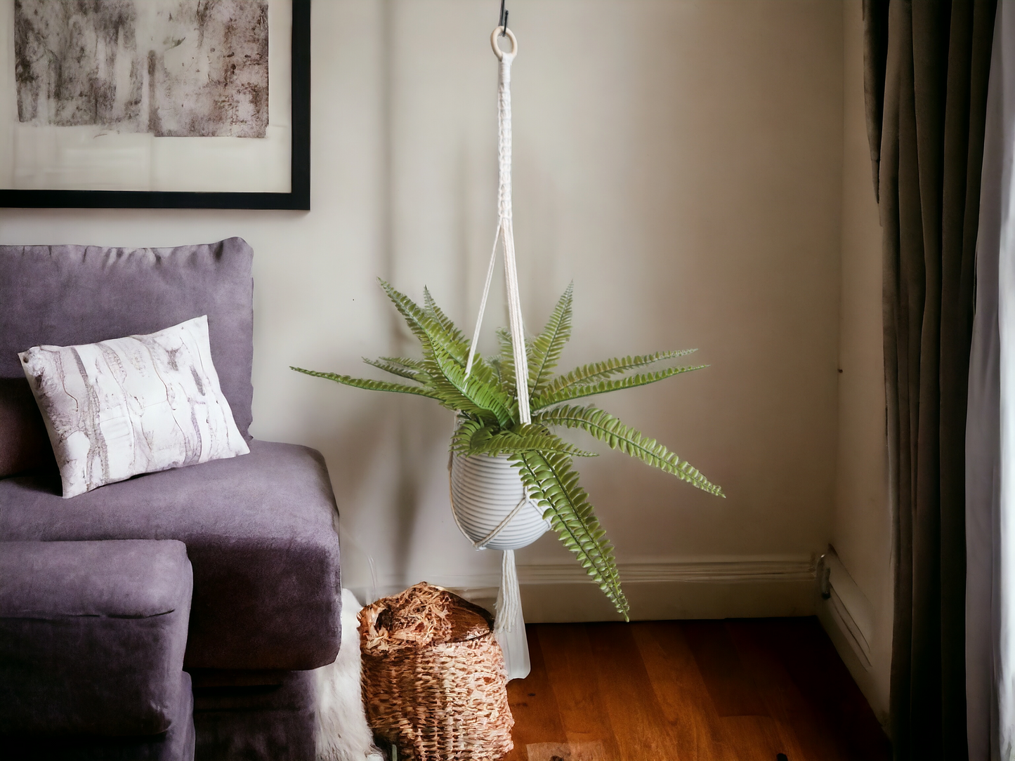 Twisted Top Plant Hanger
