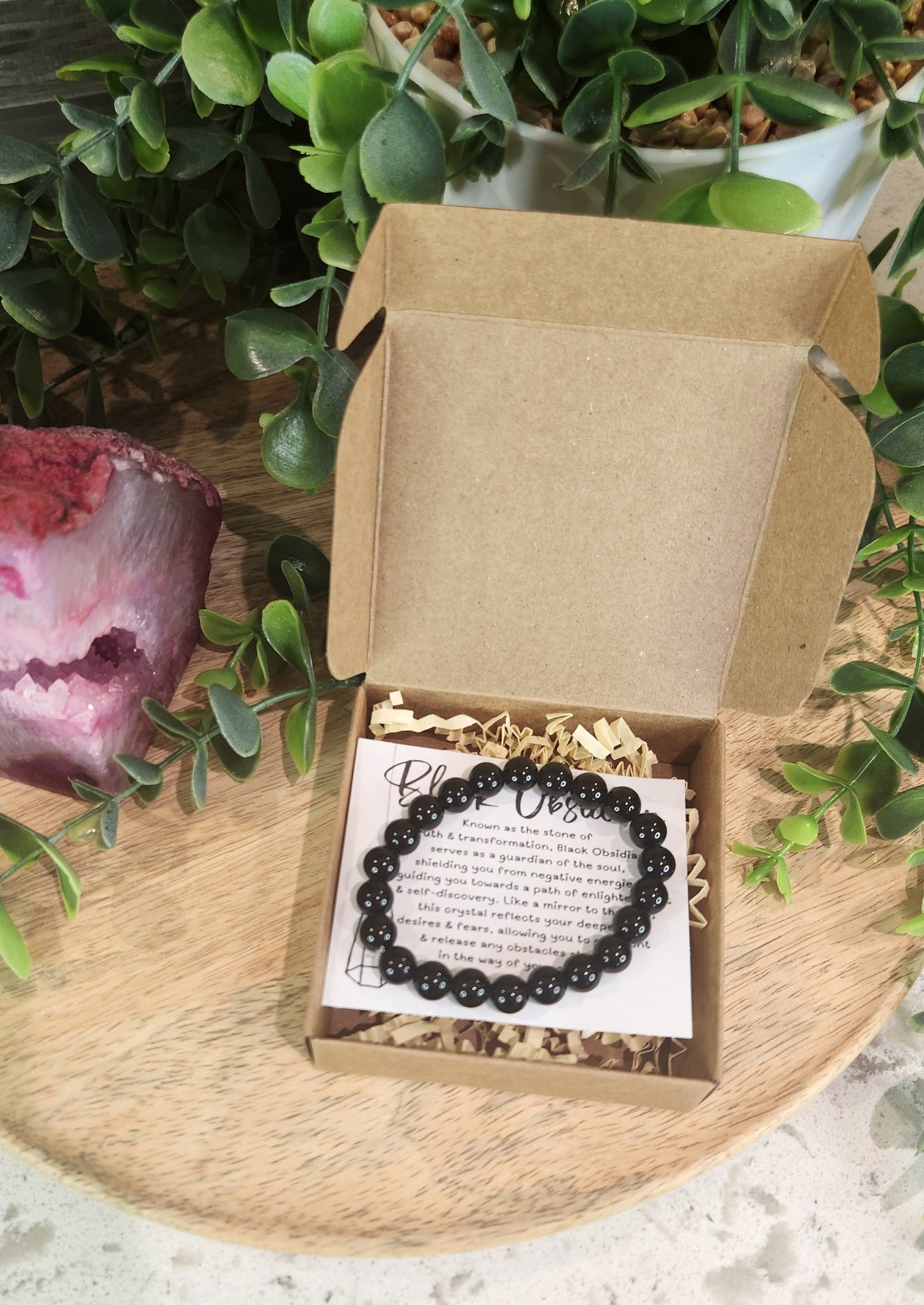 Black Obsidian Bracelet