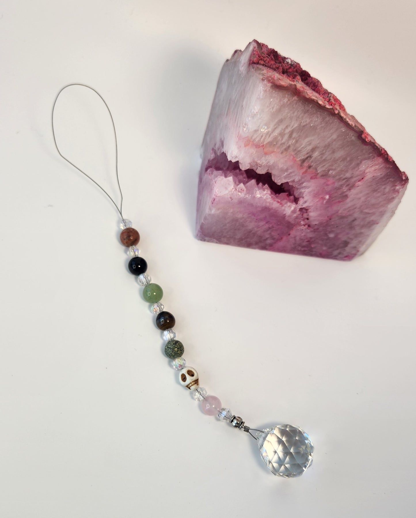 Crystal Beads with Skull (CC5)