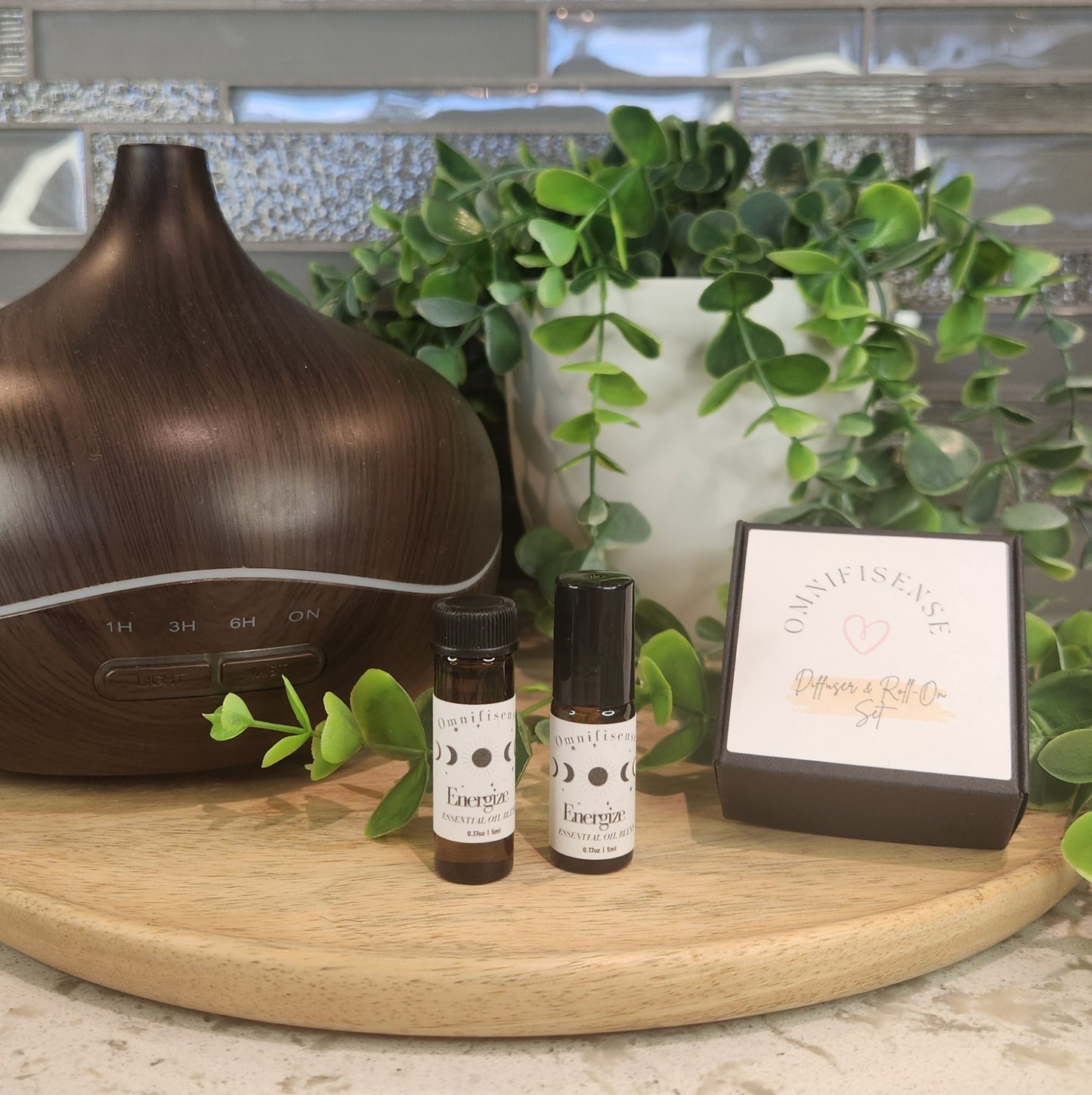 Energize Set, Diffuser/Roll-on