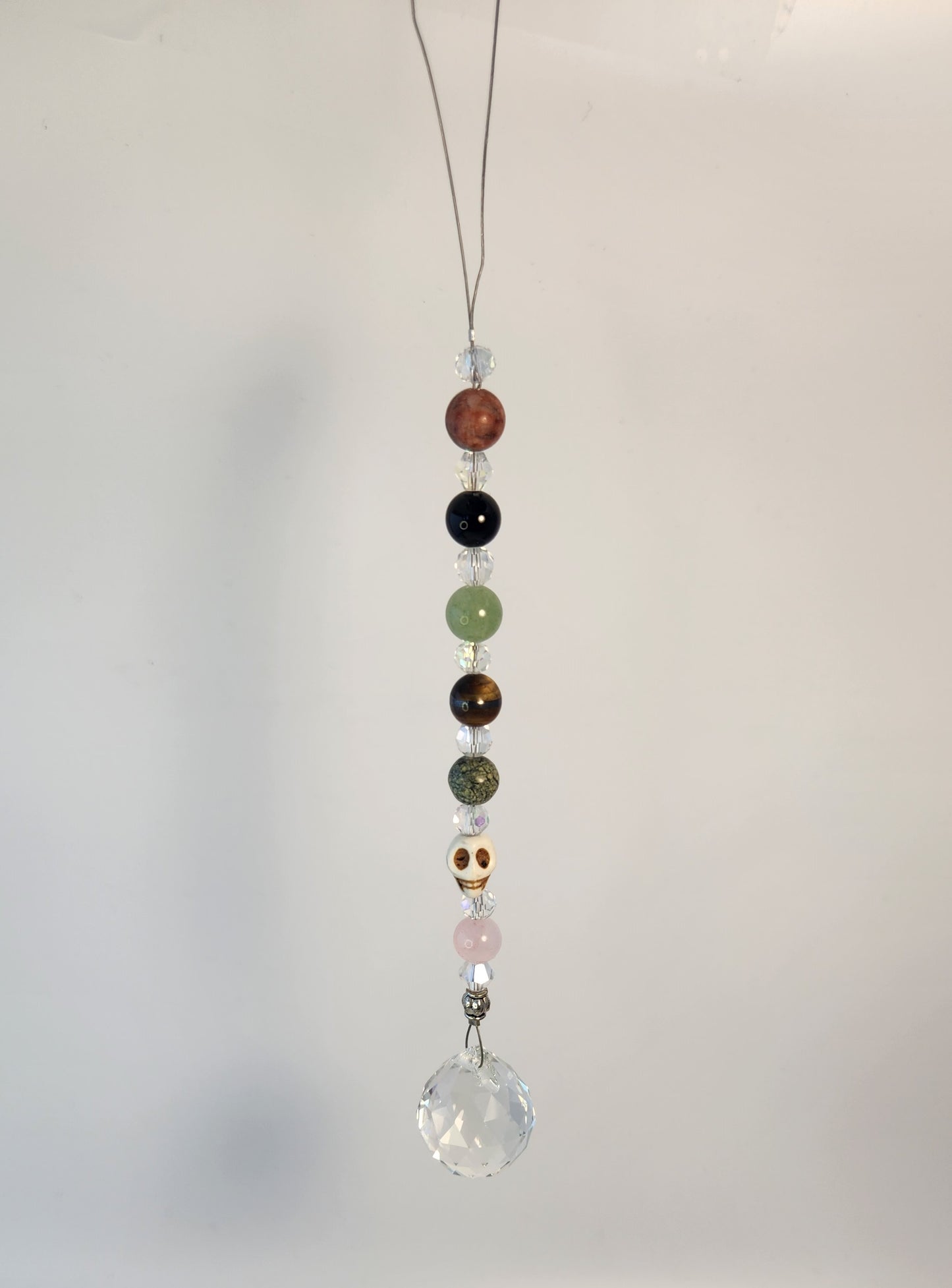 Crystal Beads with Skull (CC5)
