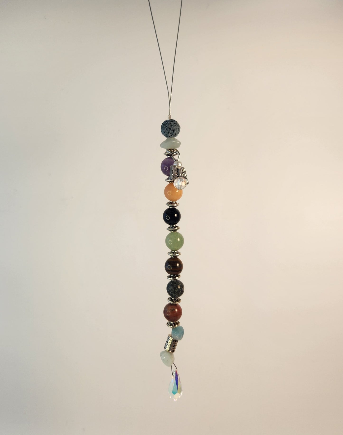 Little Angel, Crystals & Lava Stone (CC14)