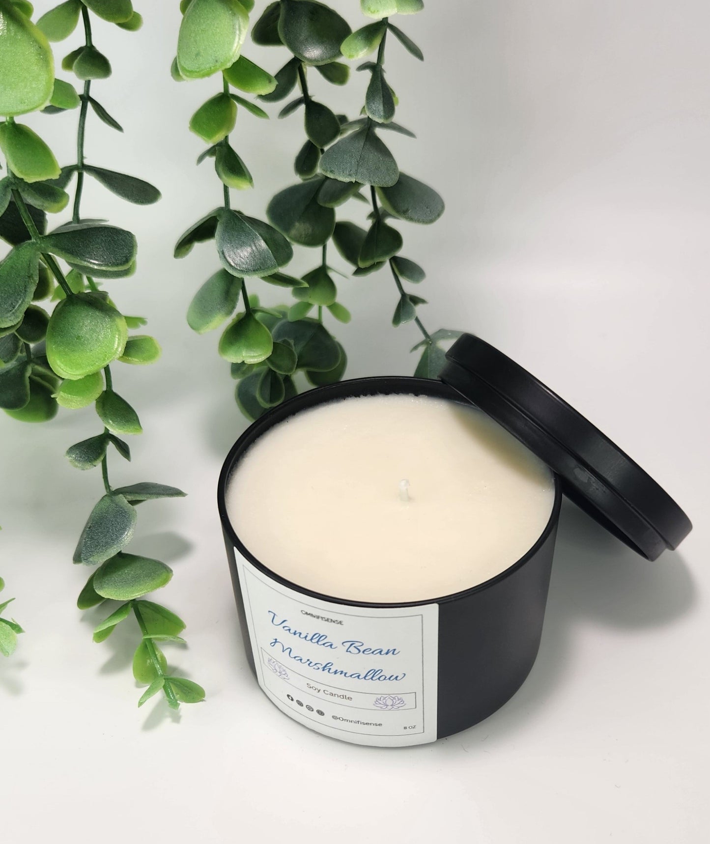 Vanilla Bean Marshmellow 8oz Candle