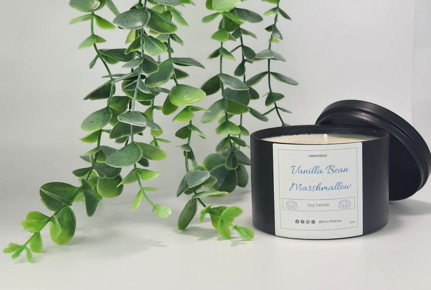 Vanilla Bean Marshmellow 8oz Candle
