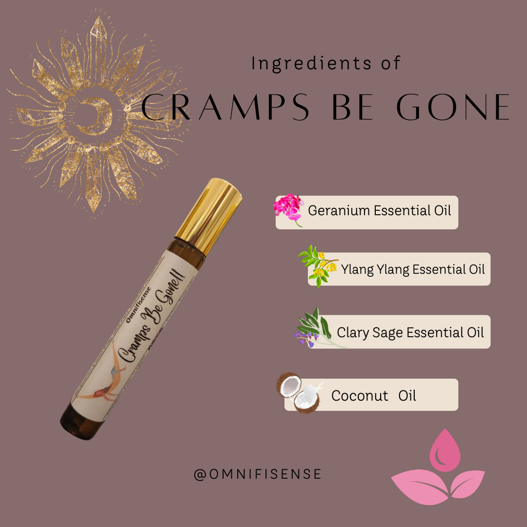 Cramps Be Gone! Essential Oil Roll-on 10ml