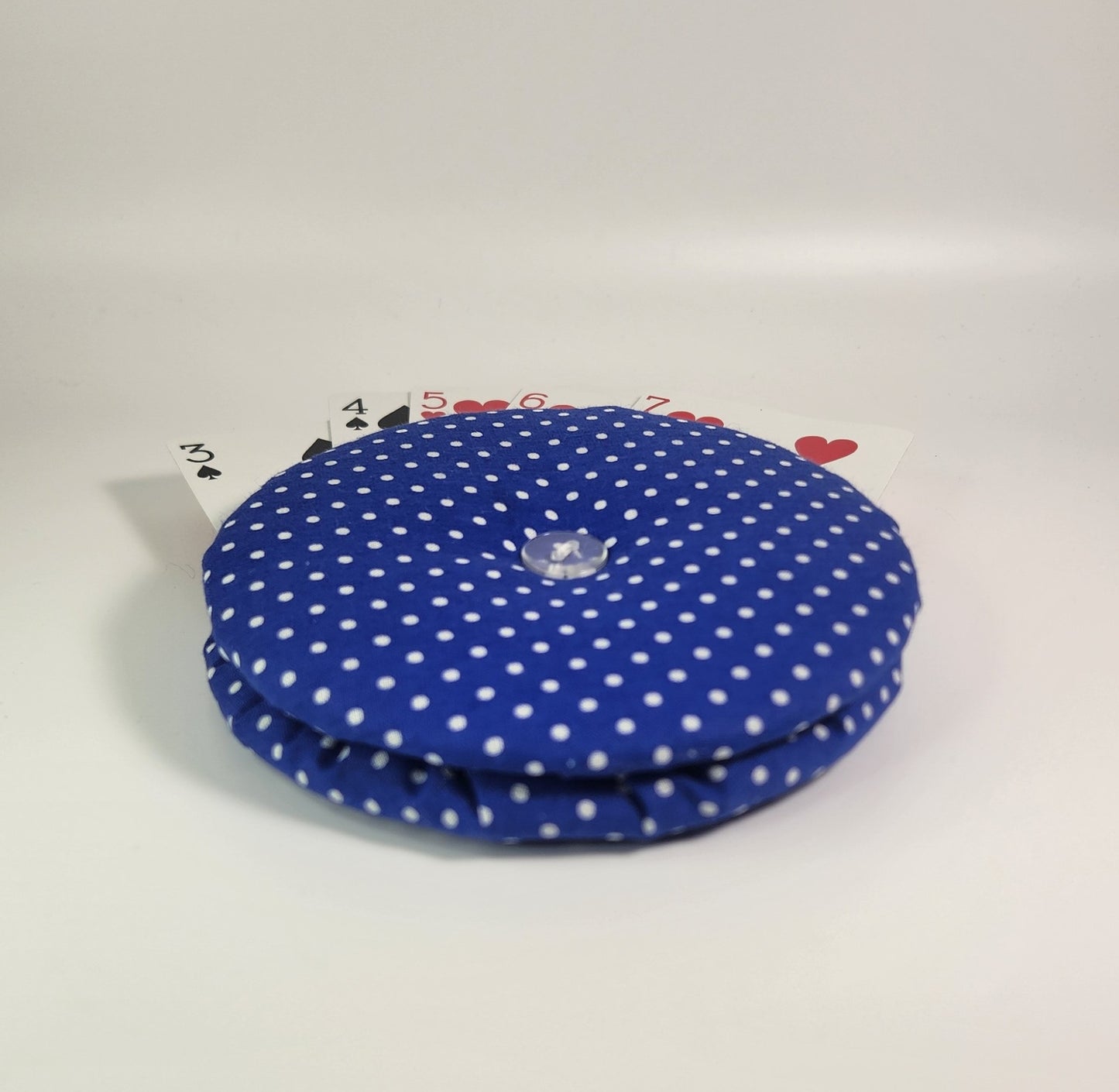 Blue Poke-a-Dot Card Holder