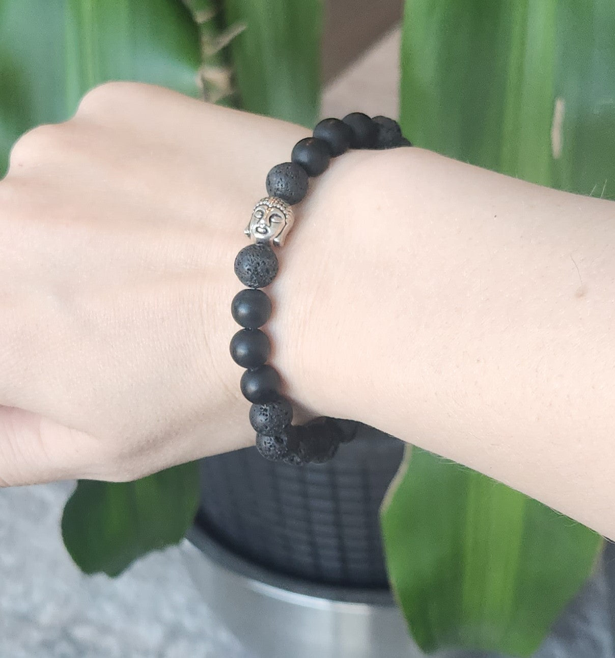 Buddha Lava Bracelet