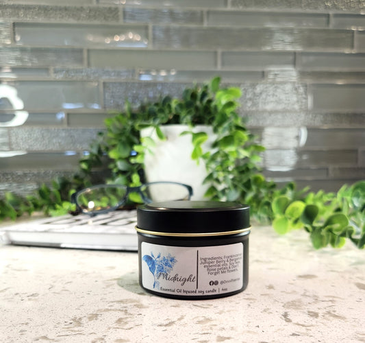 Midnight Essential Oil Candle 4oz